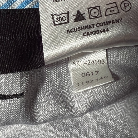 Footjoy Pants Mens 34x32 Black Golf Performance Athletic Fit *SEVERE FADING - Picture 11 of 12